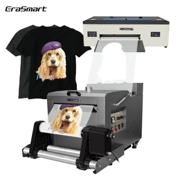 60 cm DTF printeris ar siltuma pārneses tuneli