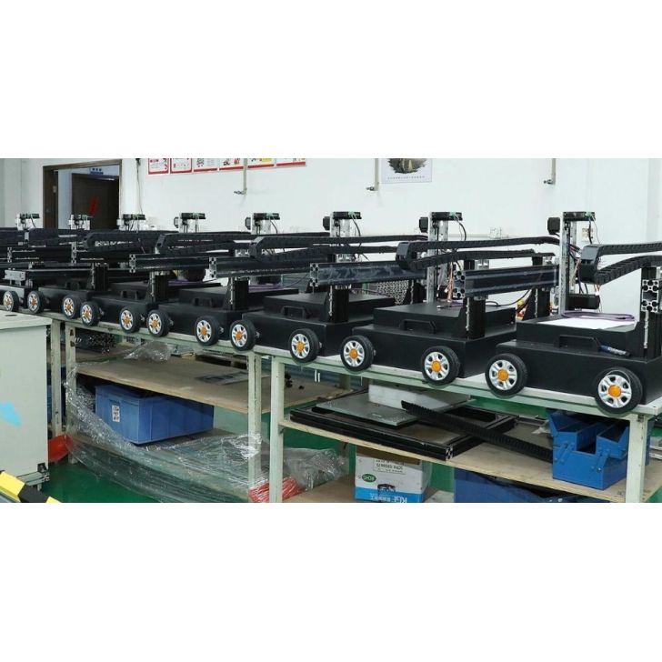 Горизонтальный УФ-принтер для полов парковок