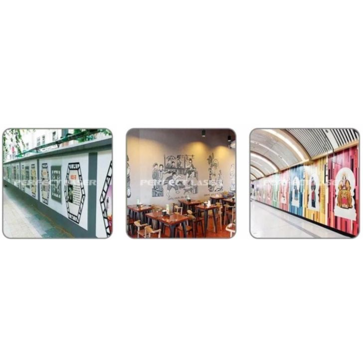 Горизонтальный УФ-принтер для полов парковок