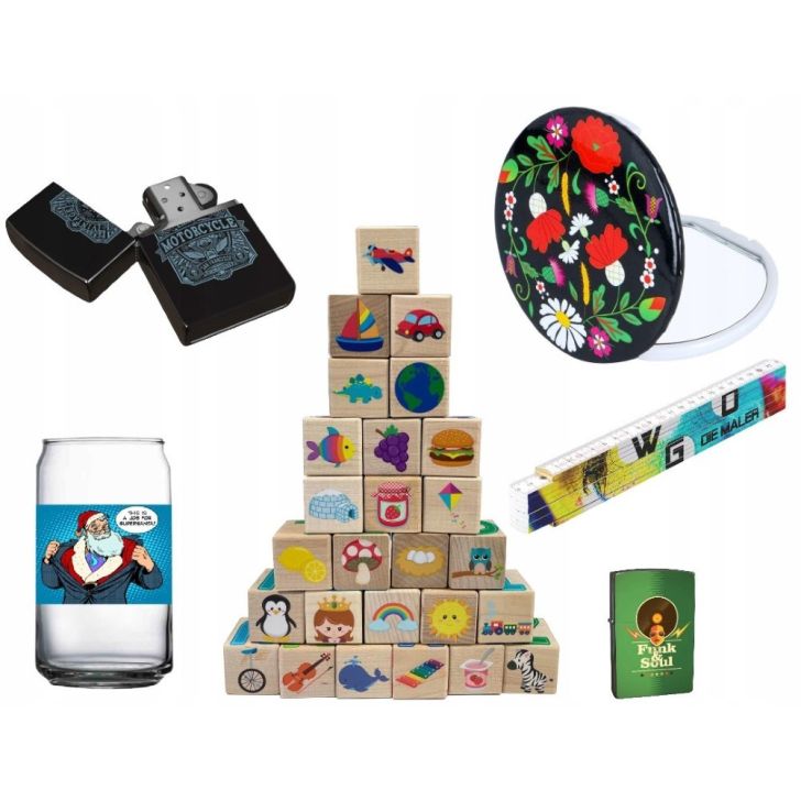 UV DTF A3 printeris uzlīmēm, sīkrīkiem, krekliem, krūzēm