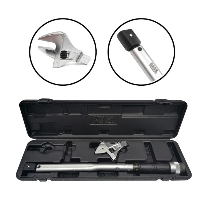 Torque wrench, adjustable, 40 - 210 Nm