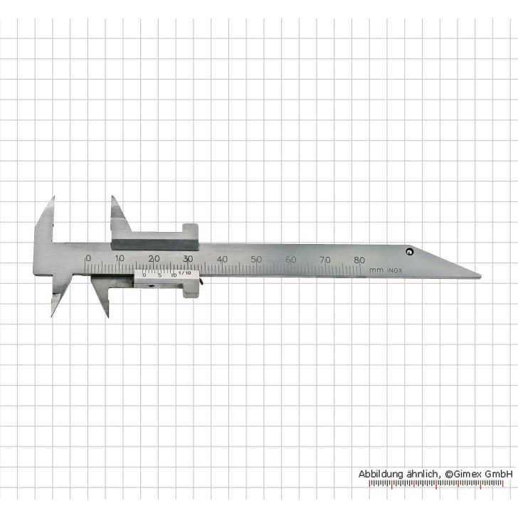 Caliper 80 x 0.1 mm