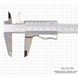 Bīdmērs INOX, 150 x 0,02 mm / 6