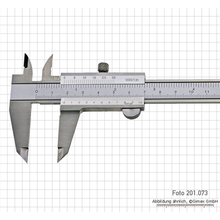Caliper TOP, 150 x 0.02 mm / 6" x 1/1000"