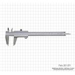 Gauge TOP, 300 x 0.05 mm / 12" x 1/128"