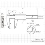Caliper 150 x 0.05