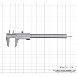 Bīdmērs 200 x 0,05, INOX