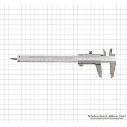 Bīdmērs DIN 862, INOX, 150 x 0,02 mm/6" x 1/1000"