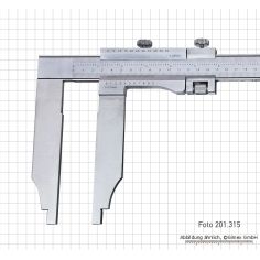 Caliper 400 x 125 x 0.02 mm