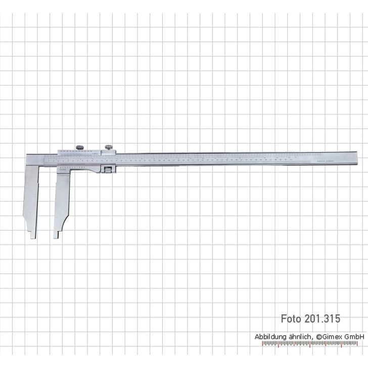 Caliper 800 x 150 x 0.02 mm
