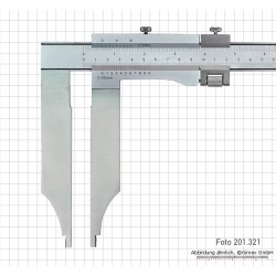 Bīdmērs 250 x 80 x 0,05 mm