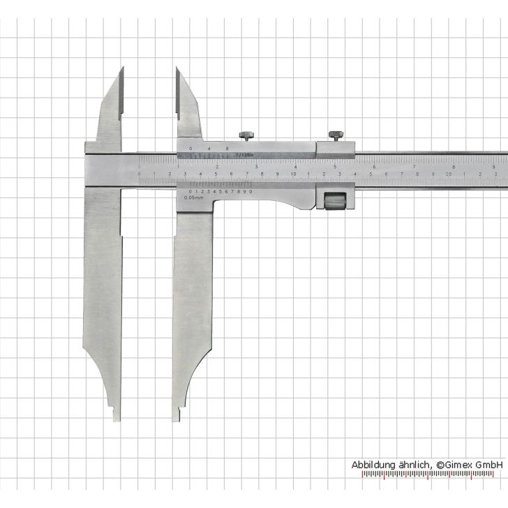 Caliper 600 x 300 x 0.05 mm