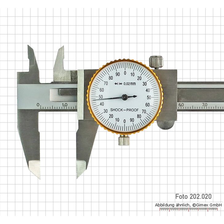 Caliper 100 x 0.02 mm