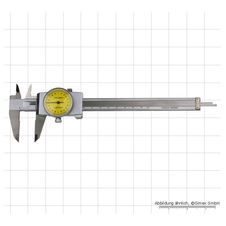 Caliper &quot;TOP&quot;, 150 x 0.02 mm