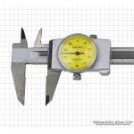 Caliper "TOP", 300 x 0.02 mm