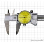 Caliper TOP, 150 x 0.02 mm