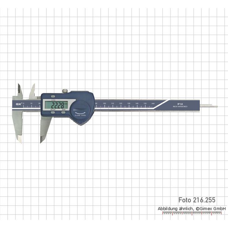 Digital caliper 150 mm, IP 54