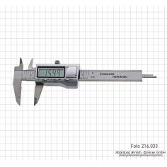Digital caliper with metal housing, 70 mm 2