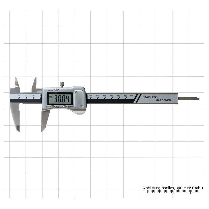 Digitālais bīdmērs metāla korpuss 150 mm