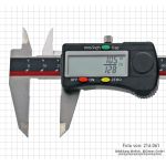 Digital caliper with FRAC display, 150 mm