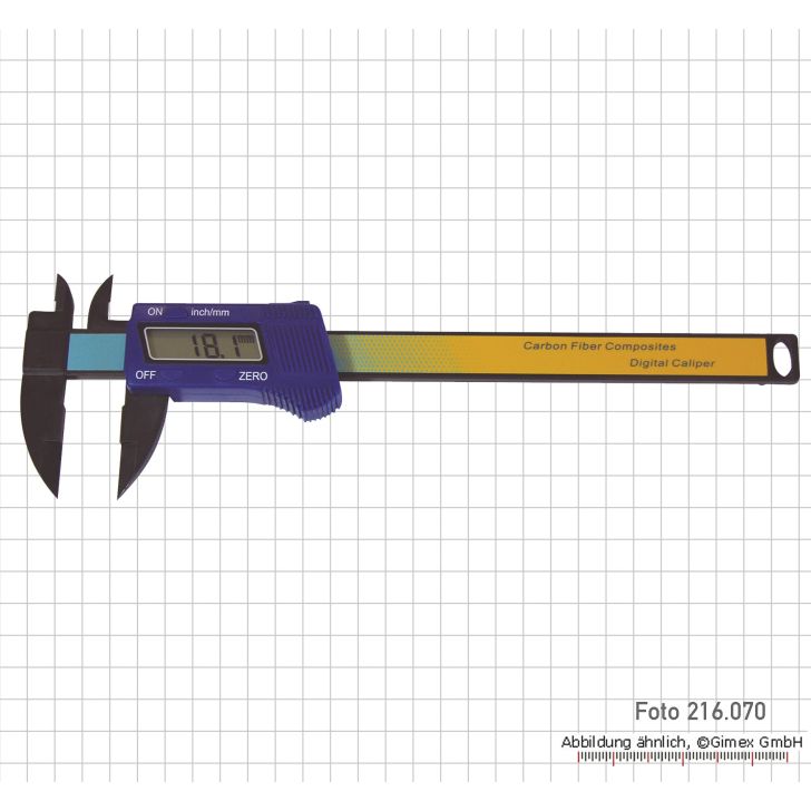 Digital caliper “fiberglass”, 150 mm