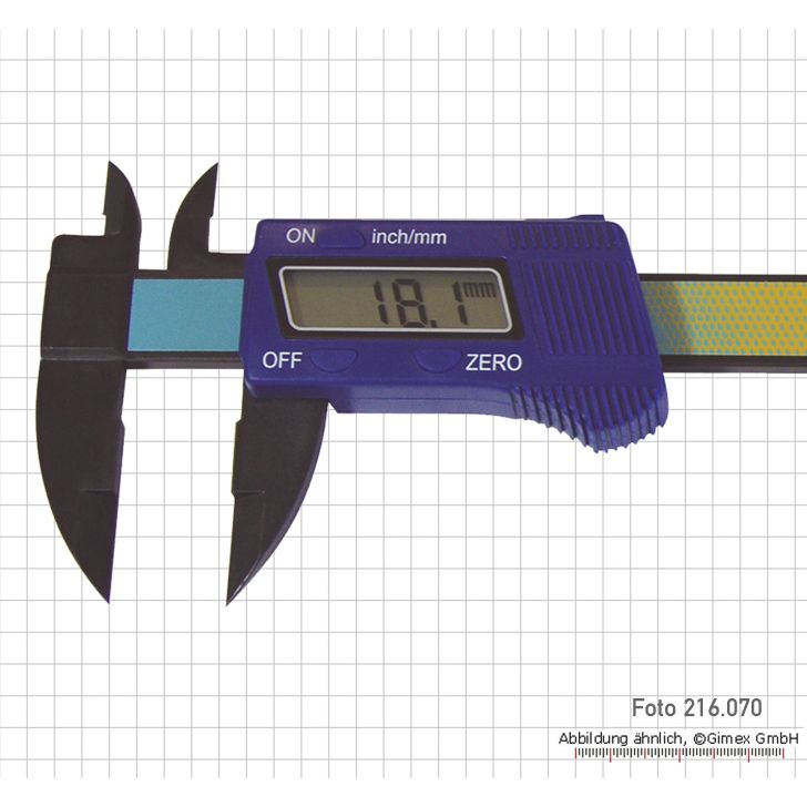 Digital caliper “fiberglass”, 150 mm