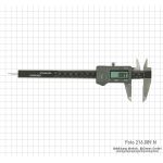 Digital caliper for left hand, 150 mm