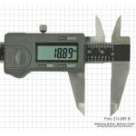 Digital caliper for left hand, 150 mm