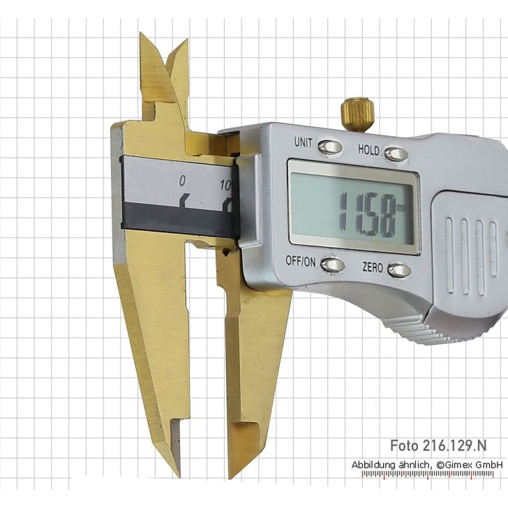 Digital caliper 150 mm (tin plated)