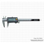 Digital caliper with carbide measuring surface 150 mm, IP 67
