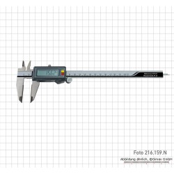 Digitālais bīdmērs ar karbīda mērvirsmu 200 mm, IP 67