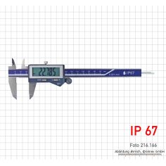 Digital caliper IP 67, 150 mm, reading 0.001 mm 2