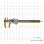 Digital caliper TIN, 150 mm