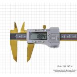 Digital caliper TIN, 200 mm