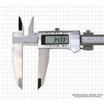 Digital caliper 1000 x 150 mm