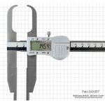 Digital caliper 250 mm