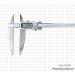 Digital caliper 2000 x 200 mm