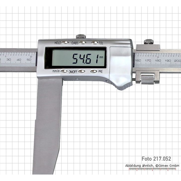 Digital caliper 500 x 200 mm