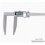 Digital caliper 1500 x 300 mm