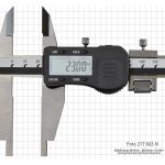 Digital caliper 300 x 60 mm