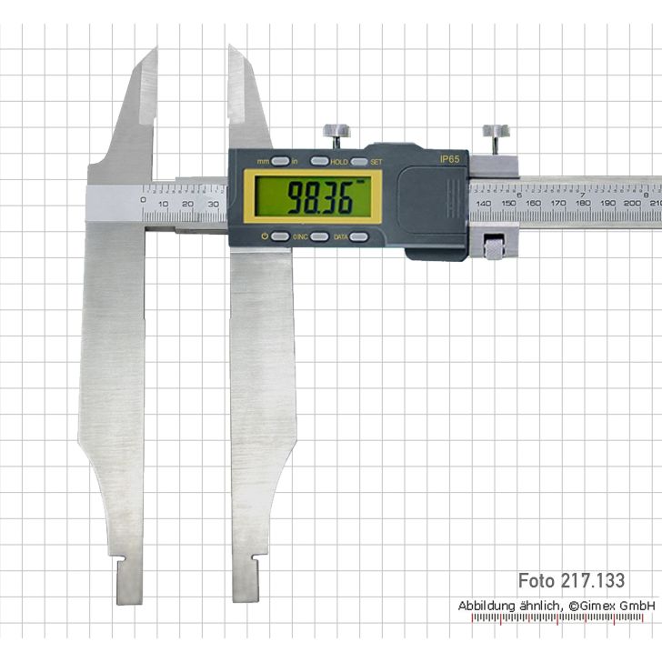 Digital caliper IP65, 1000 x 200 mm