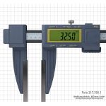 Digital caliper 2000 x 200 mm, IP 65