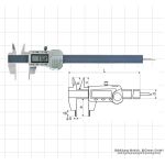 Digital caliper Digital caliper