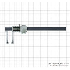Digital caliper 300 x 100 mm, with 5 mm opening, without measurements. tips