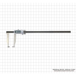 Digitālais bīdmērs 500 x 150 mm, ar atveri 5 mm, bez mēriem. padomi