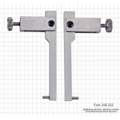 Meas. tips for digging. uni. caliper, with round measures. faces, type 2-3