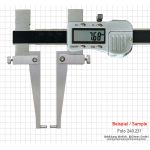 Meas. tips for digging. uni. caliper, with spherical measures. faces, type 3-1