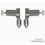 Meas. tips for digging. uni. caliper, with conical measures. faces, type 5-1