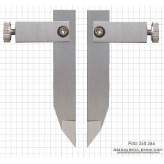 Meas. tips for digging. uni. caliper, for external measurement