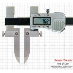 Meas. tips for digging. uni. caliper, for external measurement